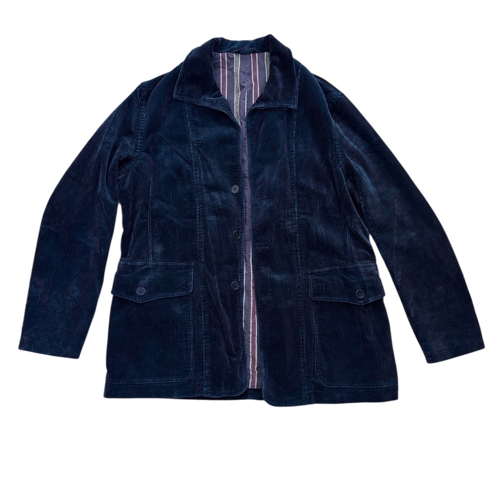 DKNY Dark Navy Corduroy Jacket